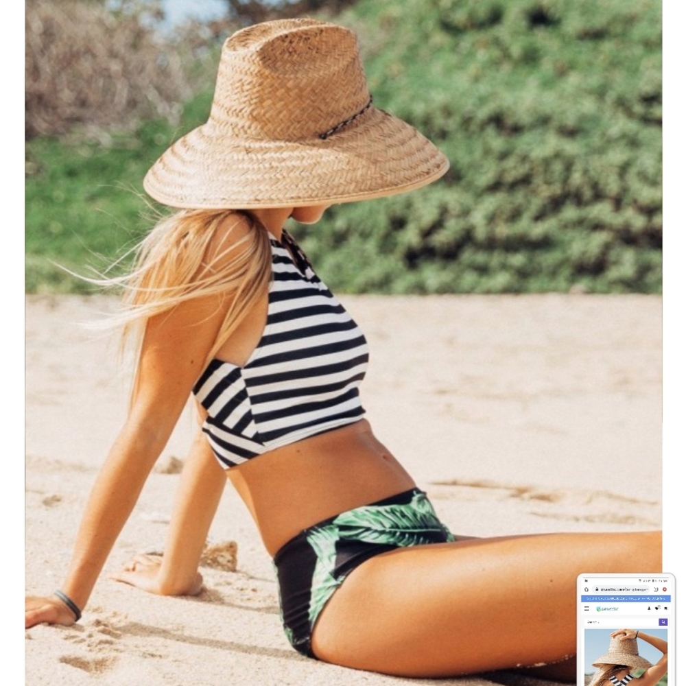 2 piece bathing suit (Swimfitc brand)